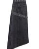 PCFG PCFG Your *Itch Colorblocked Denim Skirt - 2