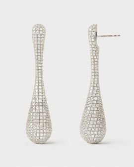 PDPAOLA PDPAOLA Pavé Glacier earrings 