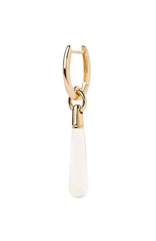 PDPAOLA PDPAOLA Rock Crystal Large Jupiter Single Hoop