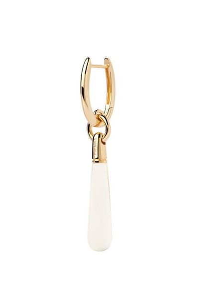 PDPAOLA PDPAOLA Rock Crystal Large Jupiter Single Hoop