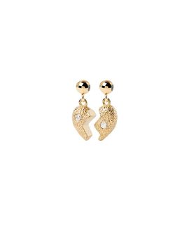 Pdpaola Pdpaola Split Heart Charm