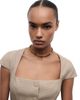 Pdpaola Pdpaola Women's Tiger Eye Drop Necklace - 2