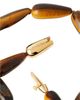 Pdpaola Pdpaola Women's Tiger Eye Drop Necklace - 6