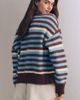 PE Nation Fuzzy Knit Stripe Cardigan - 2