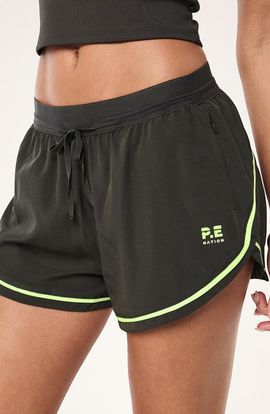 P.E Nation P.E Nation Linear Drawstring Shorts