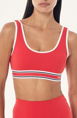 P.E Nation P.E Nation Pursuit Low Impact Scoop Neck Sports Bra