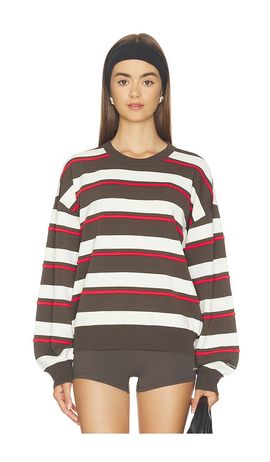 P.E Nation P.E Nation Retreat Stripe Sweater