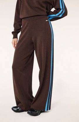 P.E Nation P.E Nation Retreat Stripe Wide Leg Track Pants