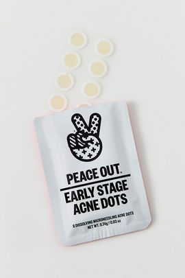 Peace Out Skincare Peace Out Skincare Peace Out Early Stage Microneedling Acne Pimple Patch Set in Red at Urban Outfitters