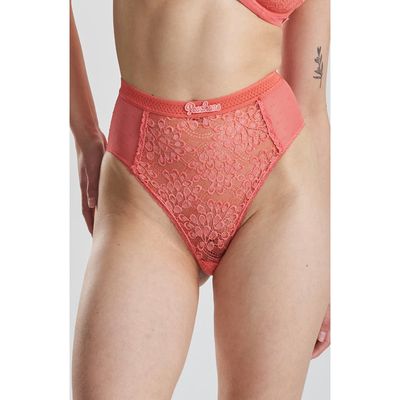 PEACHAUS PEACHAUS Betony Recycled-Tulle High-Rise Underwear