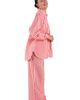 PEACHAUS PEACHAUS Chicory Striped Woven-Cotton Pajama Pants - 3