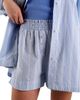 PEACHAUS PEACHAUS Lomandra Ethical-Cotton Pajama Shorts - 4