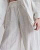 PEACHAUS PEACHAUS Robinia Ethical-Cotton Wide-Leg Pajama Pants - 3