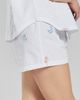 PEACHAUS PEACHAUS Tsubaki Embroidered Ethical-Cotton Pajama Shorts - 3