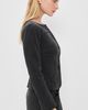 Peachy Den Peachy Den Bardot Tailored Top Onyx - 4