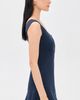 Peachy Den Peachy Den Joni Button Dress Navy - 4