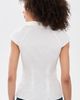 Peachy Den Peachy Den Missy Asymmetric Blouse Porcelain - 3