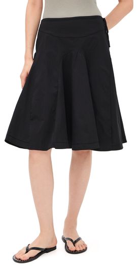 Peachy Den Peachy Den Missy Midi Skirt ONYX