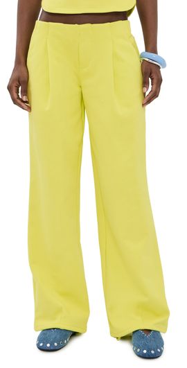 Peachy Den Peachy Den Trixie Sweat Trousers Highlighter