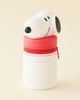 Peanuts Peanuts Snoopy Collapsible Stand Up Pencil Case in White at Urban Outfitters - 1