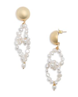 Pearl Octopuss.y Pearl Octopuss. y Cultured Freshwater Pearly Grape Earrings