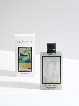 PEARL SHELL Silver Powder Moringa Body Soap [WHITE]