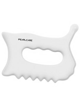 PEARLCARE S-line Ceramic Gua Sha Lymphatic Circulation Scalp Body Trapezius Facial Massager