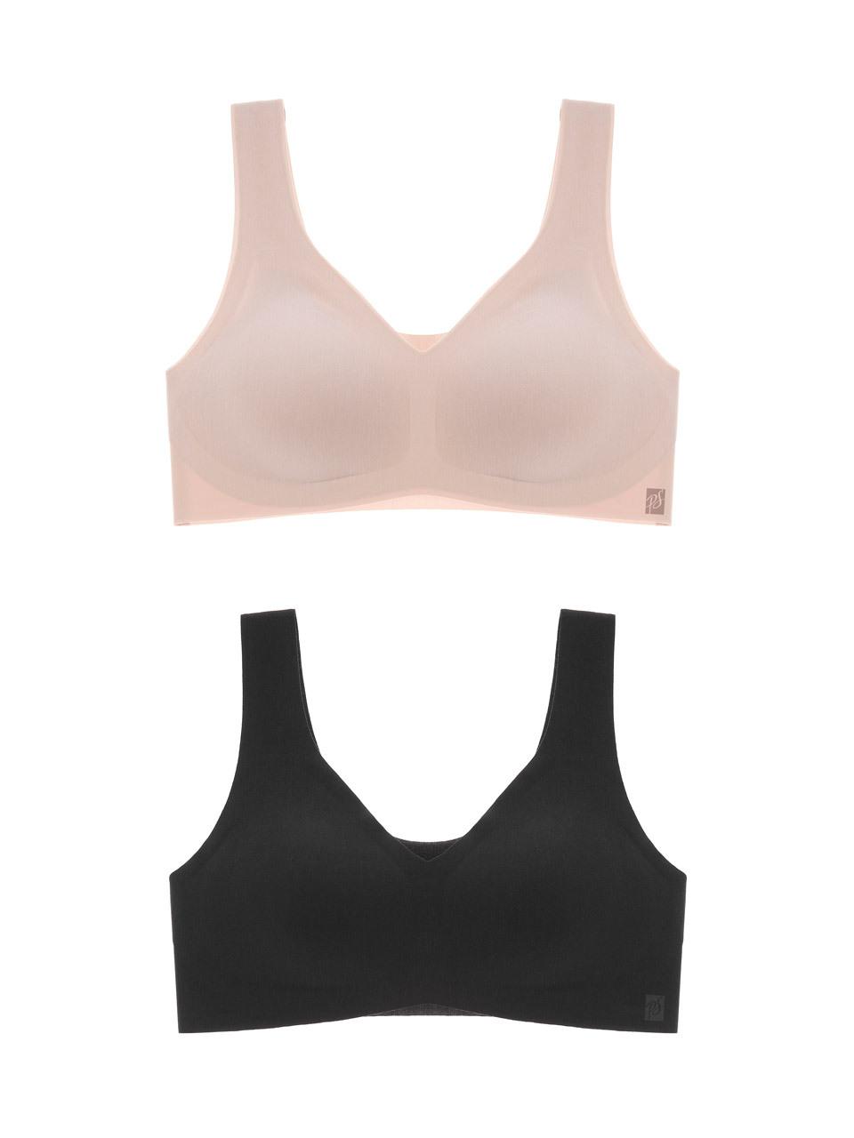 PEARLY SHELL Pre-cut Modal Seamless V-neck Daily Bra