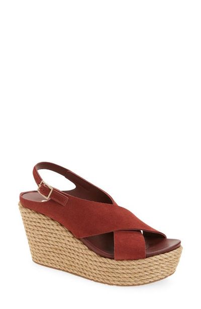 Pedro Garcia Pedro Garcia Donvina Platform Wedge Slingback Sandal