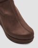 Pedro Garcia Women's Aliana 65MM Suede Wedge Sock Boots - 5