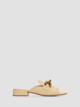 Pedro Garcia Women's Enna Chain Link Leather Mules