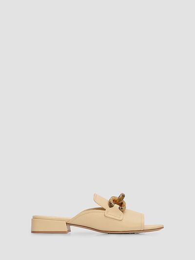 Pedro Garcia Women's Enna Chain Link Leather Mules