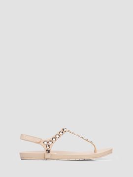 Pedro Garcia Women's Judith Crystal & Suede T-Strap Sandals