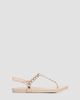 Pedro Garcia Women's Judith Crystal & Suede T-Strap Sandals - 6
