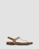 Pedro Garcia Women's Judith Embellished Suede T-Strap Sandals - 6