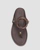 Pedro Garcia Women's Pattie Wood O-Ring Leather Sandals - 5