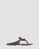 Pedro Garcia Women's Pattie Wood O-Ring Leather Sandals - 6