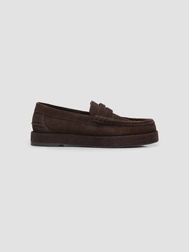 Pedro Garcia Women's Sergia Suede Penny Loafers