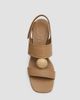 Pedro Garcia Women's Uriana Wood Sphere 55MM Block Heel Sandals - 5