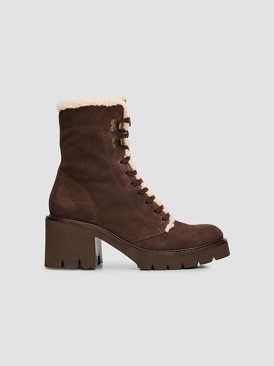 Pedro Garcia Women's Zineta 65MM Shearling-Lined Leather Boots