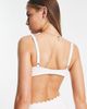 Peek & Beau Peek & Beau Fuller Bust Exclusive mix and match scallop underwire bikini top in white - 2