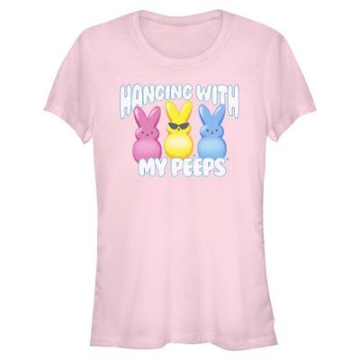 Peeps Junior's Peeps Hanging With My Friends Graphic T-Shirt