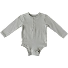 Pehr Pehr Essential Long Sleeve Organic Cotton Bodysuit