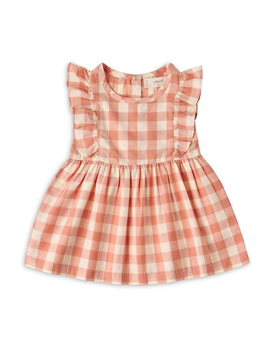 Pehr Pehr Girls' Checkmate Flutter Dress