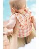 Pehr Pehr Girls' Checkmate Flutter One Piece Romper - 3
