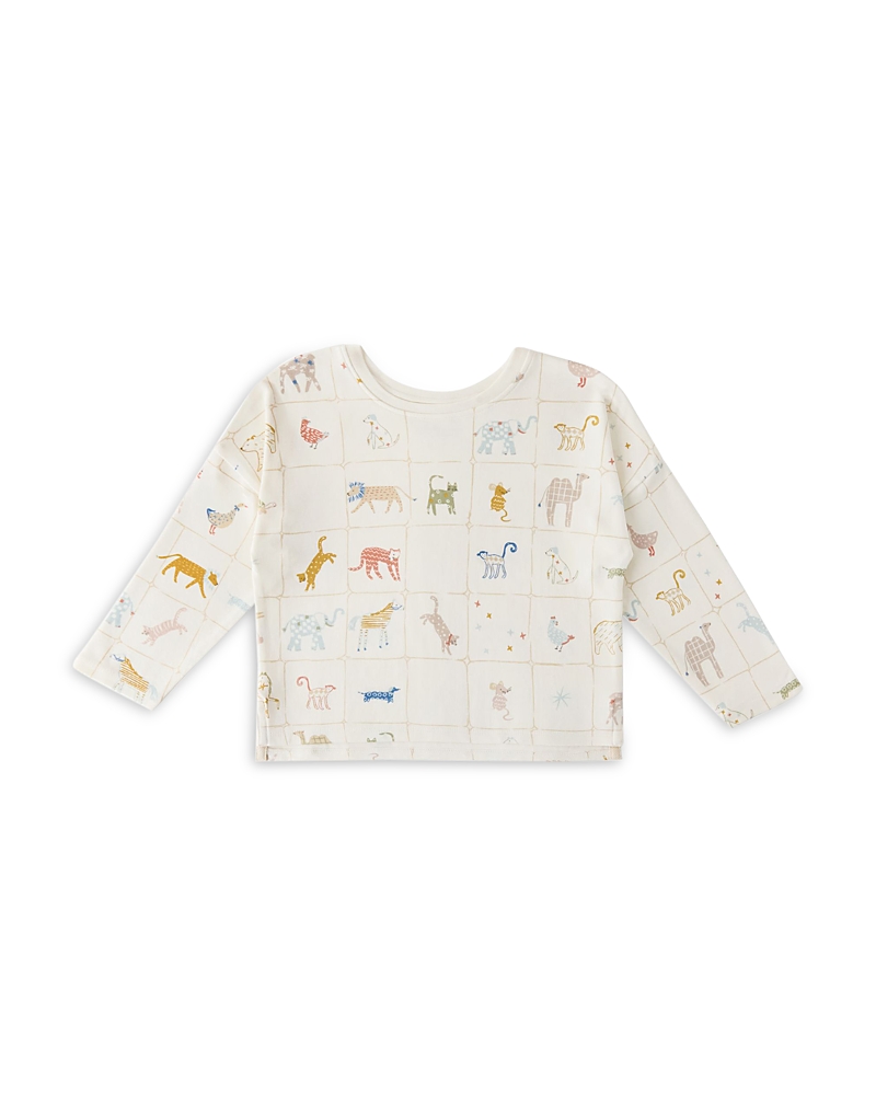 Pehr Pehr Girls' Dropped Shoulder Long Sleeved Top