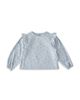Pehr Pehr Girls' Printed Gingham Ruffled Cotton Top - 1