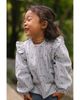 Pehr Pehr Girls' Printed Gingham Ruffled Cotton Top - 2