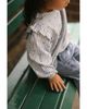 Pehr Pehr Girls' Printed Gingham Ruffled Cotton Top - 4