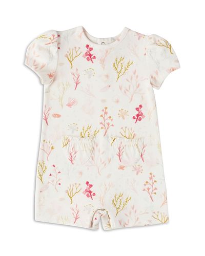 Pehr Pehr Girls' Short Puff Sleeved Romper